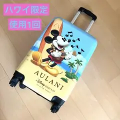 1回使用 希少 ハワイ アウラニ ディズニー 限定 ミッキー スーツケース