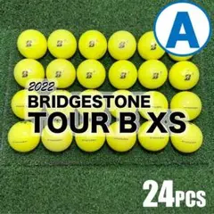 【A33】 ブリヂストンTOURBXS 黄 22年 ロストボール 24球