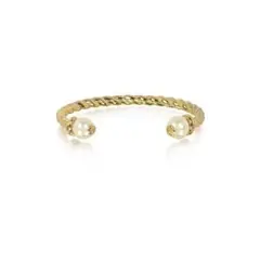 新品未使用★Tory Burch★バングル★gold×Perl