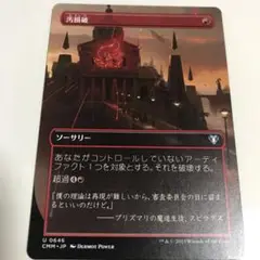 汚損波  日本語版　ボーダーレス　MTG