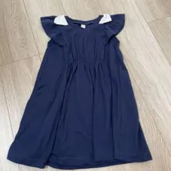 apresネイビー ノースリワンピ110