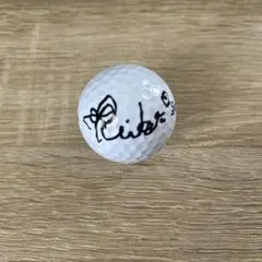 女子プロゴルフ　JLPGA 都玲華　直筆サインゴルフボール