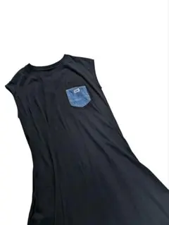 美品 Lee デニムポケットワンピース
