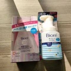 Biore 泡クリームメイク落とし クレンジングウォーターセット♡さわやかミント