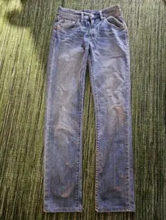 Levi's511 ジーンズ スキニーパンツ ブルー 5ポケット 牛革パッチ