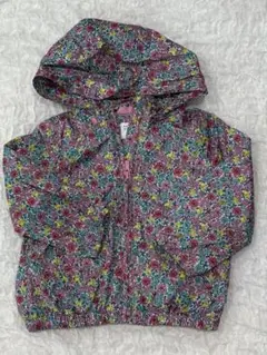 GAP 花柄フード付きアウター 18-24M 90サイズ