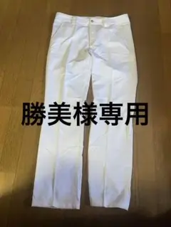 キャロウェイ ゴルフパンツ 白 L