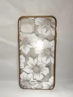 kate spade 花柄クリアケース　iPhone11promax