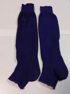 野球　紫色 ソックス 長さ約40cm