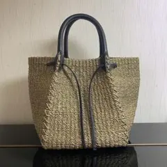 アウターサンセット　abaca basket bag OUTERSUNSET（アウターサンセット）の「abaca basket bag mini