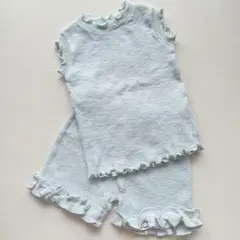 ＊Aosta Camellia T & frill pants set＊