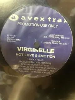 洋楽 HOT LOVE & EMOTION (REMIX) / VIRGINELLE HOT LOVE & EMOTION / VIRGINELLE: ParaParaMania