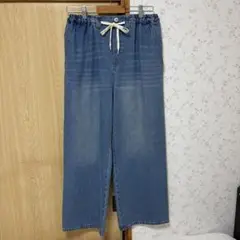 今期新作　完売品　スタディオクリップ　ストレートデニム　ブルー　L サイズ