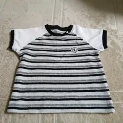 新品■コムサイズム■半袖シャツ■タオル地■80