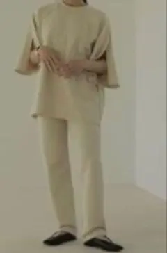 MANOF ホワイト パンツセットアップ