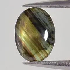 加工OK スターサファイア 0.80ct ルース オーバル カボション