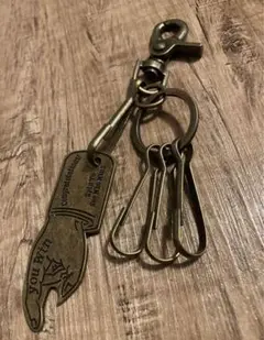 ユーペイ　キーホルダー　アメカジ　ヴィンテージ　真鍮