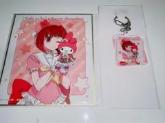 推しの子 有馬かな サンリオ 色紙 アクリルストラップ