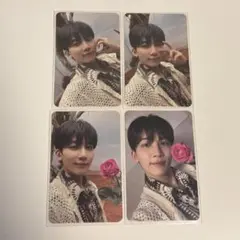 SEVENTEEN ジョンハン FACE THE SUN アルバムトレカ 4枚