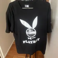 Playboy new era コラボTシャツ