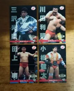 4枚セット 四天王 1996 トレーディングカード