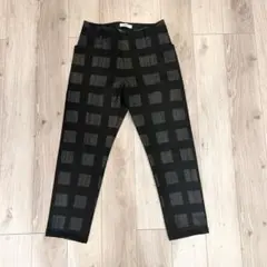 美品　Johnbull（ジョンブル）　チェック柄　ブロックチェックパンツ　M