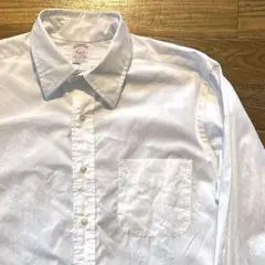 Brooks Brothers 90s makers USA製 白 シャツ M