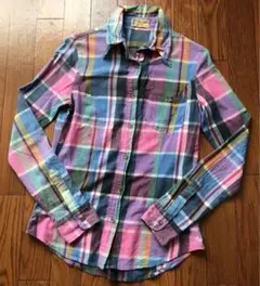 ☆美品☆ アパルトモンドゥーズィエムクラス 襟ワイヤーチェックシャツ