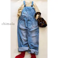 美品☆チマラ/オーバーオール/サロペット/ダメージ加工/ヴィンテージ/ワイド 2025年最新】チマラ オーバーオールの人気アイテム - メルカリ
