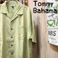 TommyBahama トミーバハマ シルク製アロハシャツ XL古着(1715)