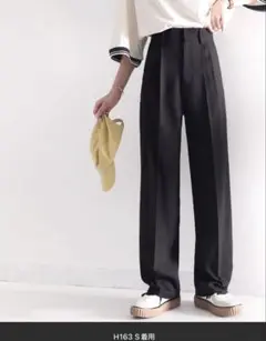 ダブルタックセンタープレスパンツ