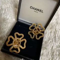 CHANEL シャネル クローバー ココマーク ヴィンデージ 箱あり
