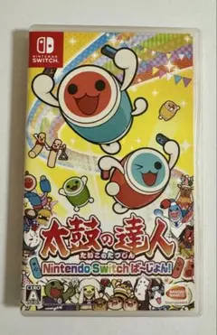 【美品】太鼓の達人 Nintendo Switch カセット　ソフト ほぼ未使用