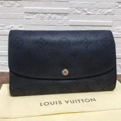 美品 ルイヴィトン マヒナ ポルトフォイユ イリス 長財布 ゴールド金具