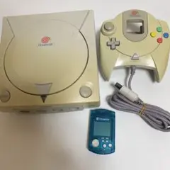 セガ　ドリームキャスト本体　コントローラー　ビジュアルメモリー　ジャンク