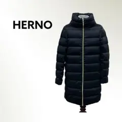 HERNO ヘルノ ソフトナイロン スタンドカラー ダウンコート PI0733D