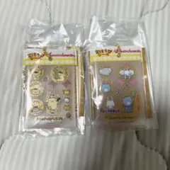 サンリオキャラクターズ ごほうびシール風チャーム 2点セット