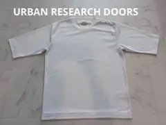 【URBAN RESEARCH DOORS】 メンズTシャツ　38サイズ　白