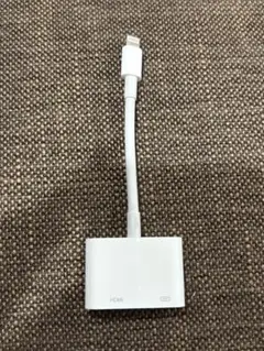アップル純正　Lightningコネクタ HDMI変換ケーブル
