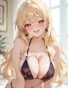 AIイラスト 美女 A4ポスター I53