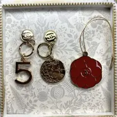 CHANEL シャネル　ノベルティチャーム　3個セット