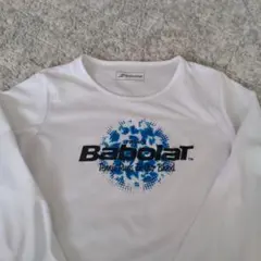 Babolat ロングスリーブTシャツ ホワイト