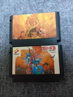 ファミコン!コナミ グーニーズ+グーニーズ2 フラッテリー最後の挑戦 2本セット