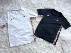 Nike Mercurial サッカーシャツ 2枚セット　白黒　ドライフィットS