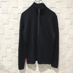 【美品】PRADA ドライバーズニット　アーカイブ　黒　46 00s ドッキング
