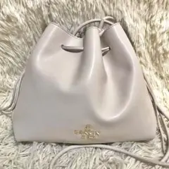 新品同様✨ランバン オン ブルー マイクロミニバッグ 巾着 ショルダーバッグ
