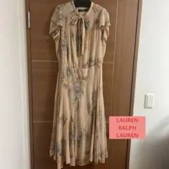 再値下げ☆ローレン ラルフローレン☆胸元リボン　ワンピース