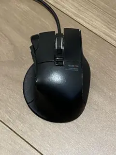 ELECOM ブラック USBマウス 多ボタン‼️