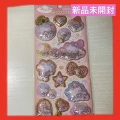 【新品未開封】サンリオ　シール　キラキラカプセルシール　新作　大人気　キティ