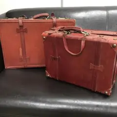 レトロなトランク2セット